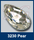 Swarovski 3230 Crystal Pear